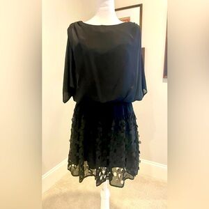 Black cocktail dress